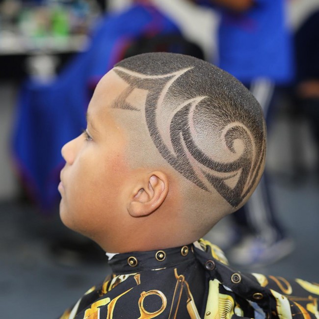 Результат пошуку зображень за запитом "Short Young Boys Haircut with Shaved Waves"