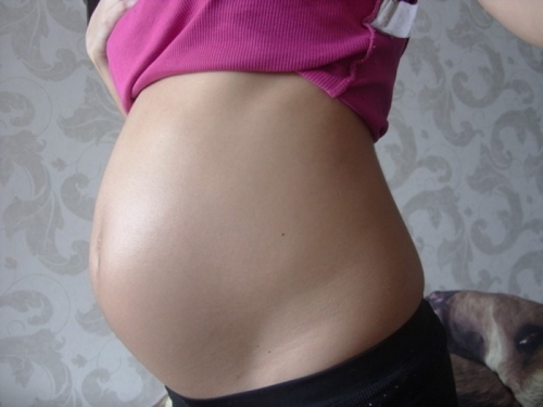 Фото живота на 6 месяце беременности