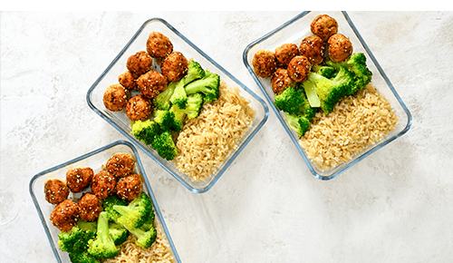 Smaller Meal Portions Protein Healthy Carbs