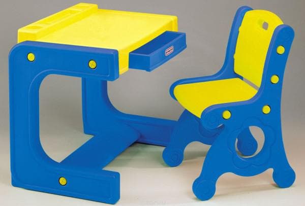 Пластиковые столы и стульчики для дошкольника