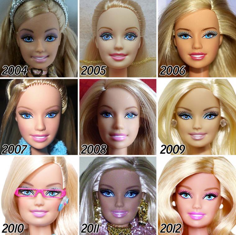 Эволюция куклы Барби за 56 лет, фото № 6