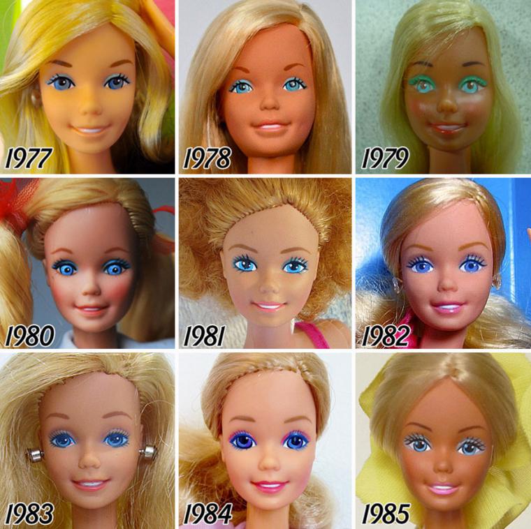Эволюция куклы Барби за 56 лет, фото № 3