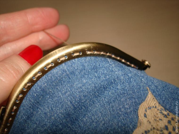 Шьем для девочки юбку и сумочку из ненужных джинсов, фото № 21