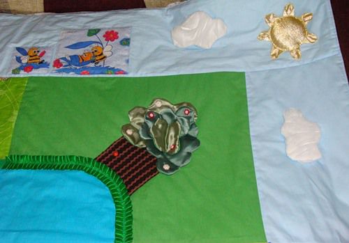 Шьем детский развивающий коврик, фото № 78