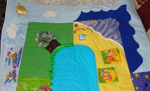 Шьем детский развивающий коврик, фото № 90