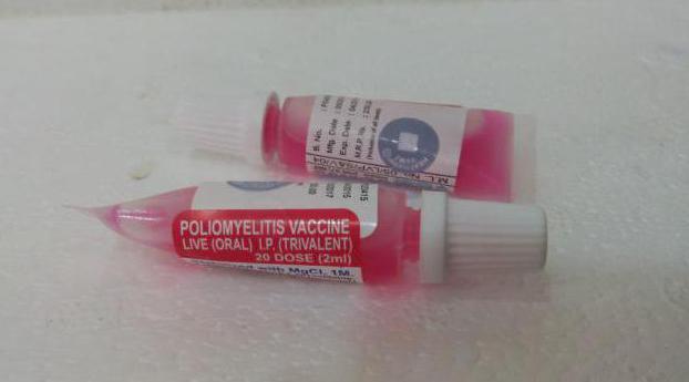 вакцина против полиомиелита инструкция