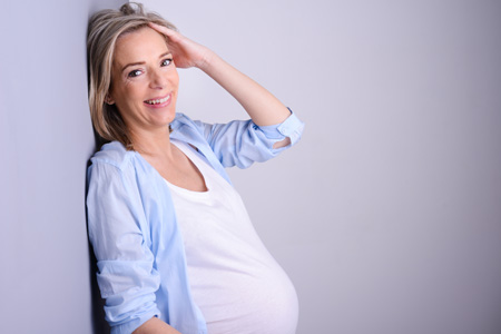 Большой живот во время беременности