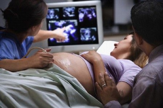беременная на узи