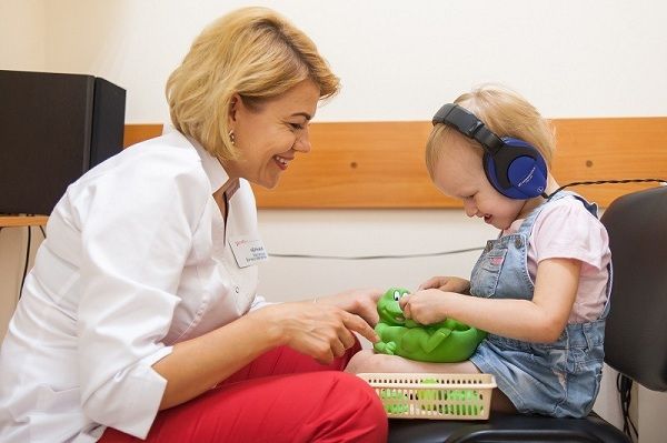 Игровую аудиометрию можно проводить маленьким пациентам старше 3 лет
