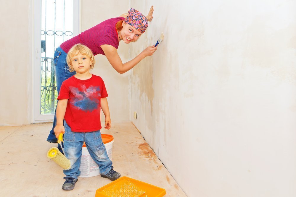 Как быть, если планируется ремонт в квартире с детьми?