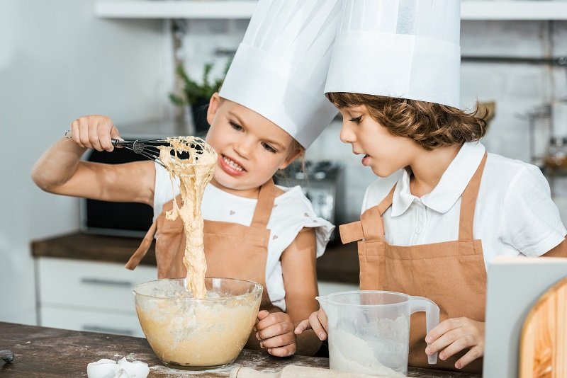 дети готовят сами рецепты