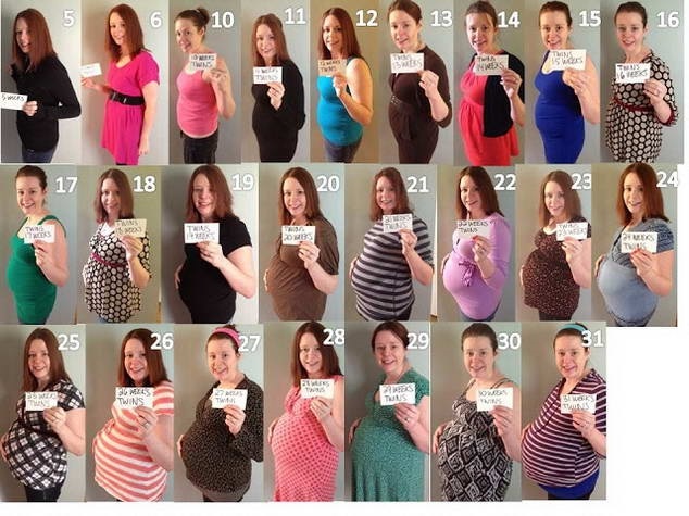 26 недель беременности фото животиков