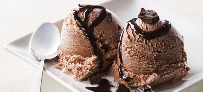 шоколадное мороженое в домашних условиях из молока