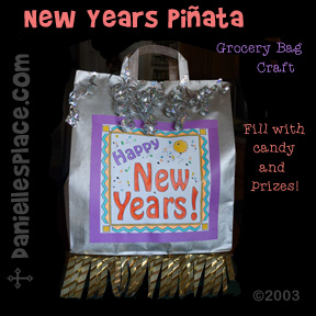 New Year Piñata Craft For a New Year